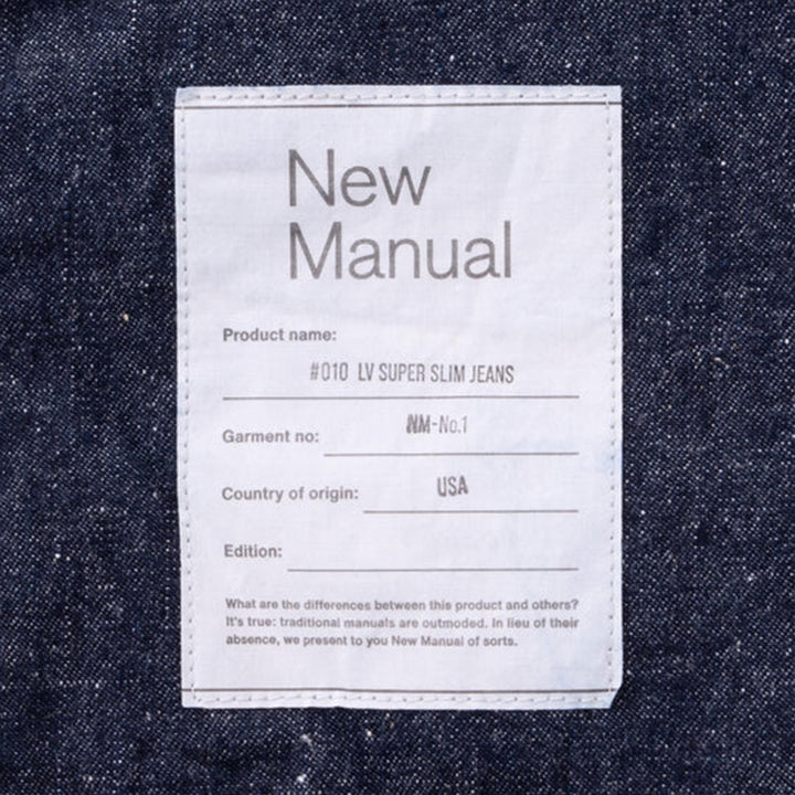 New Manual - #010 LV SUPER SLIM JEANS IDG