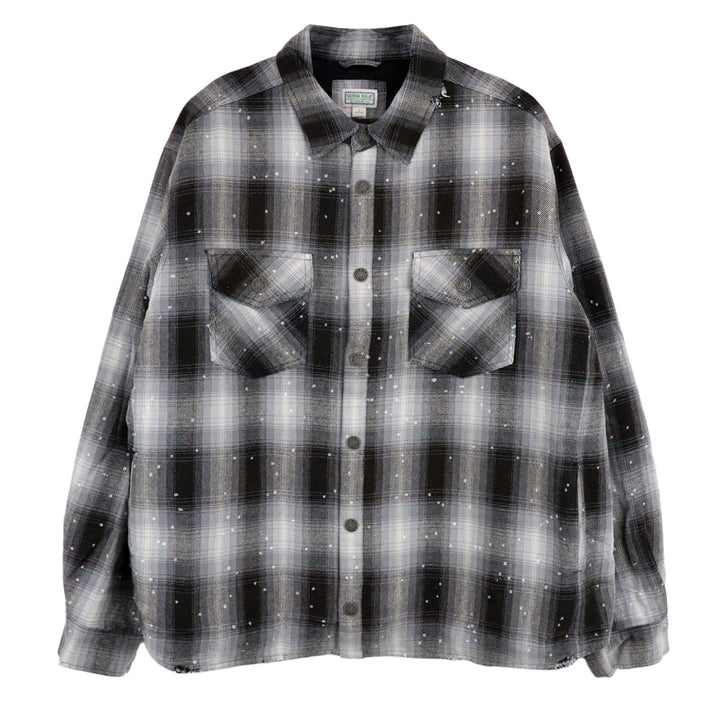 Flannel Padded Overshirt