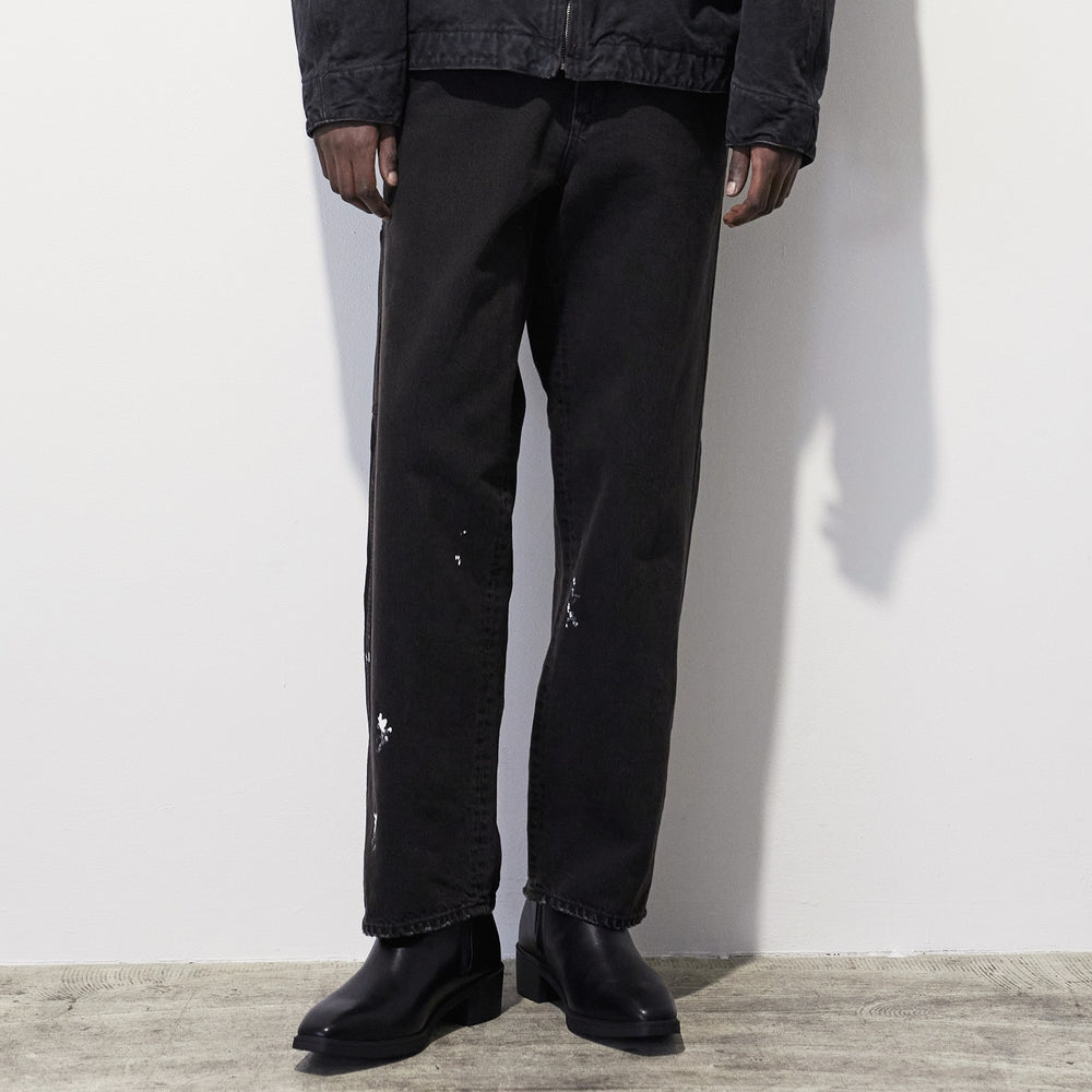 VUJADE - 【WHY限定】Reed Distressed Single Knee Denim Trousers