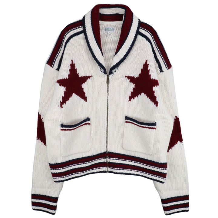 Wool-blend jacquard sweater