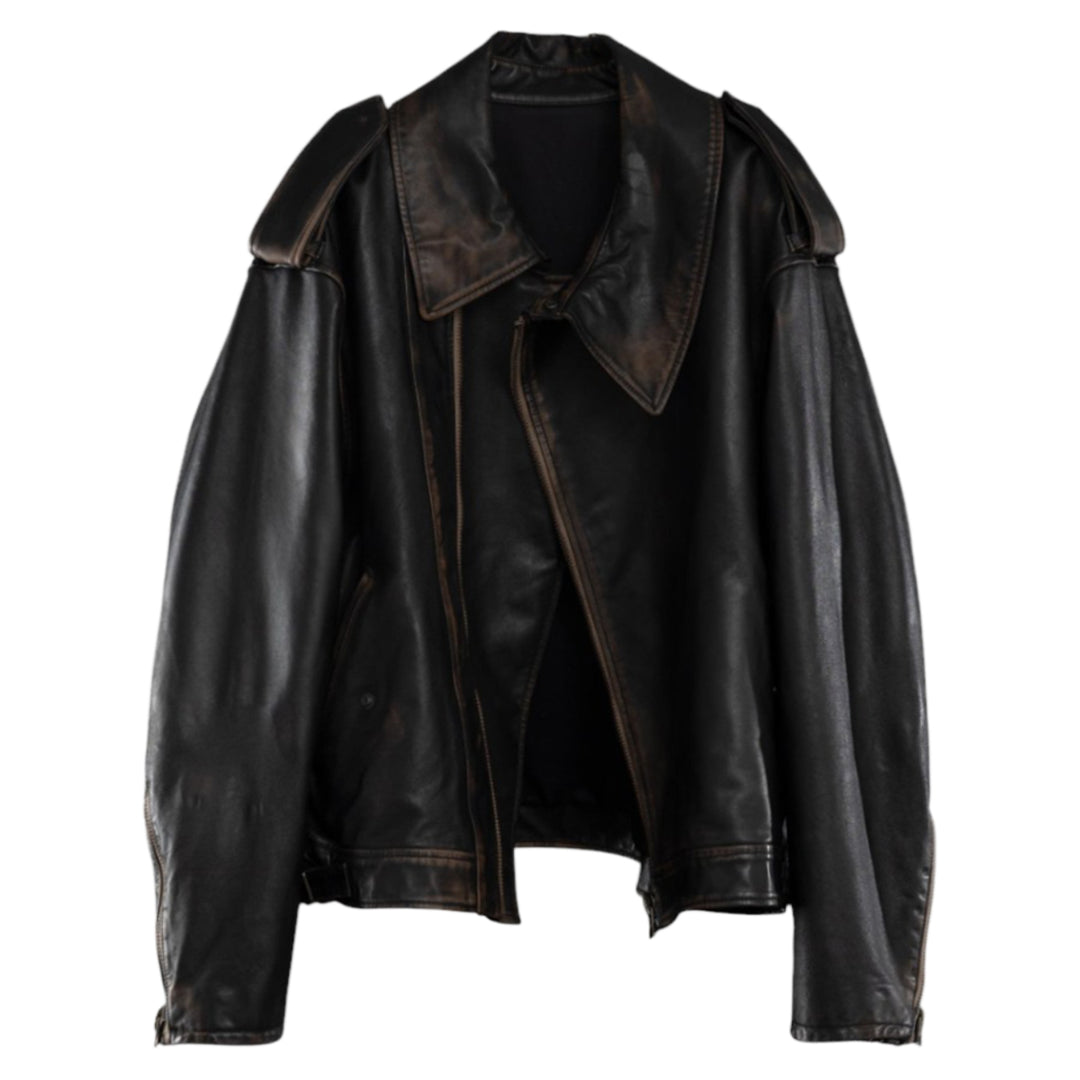 Horse leather riders jacket