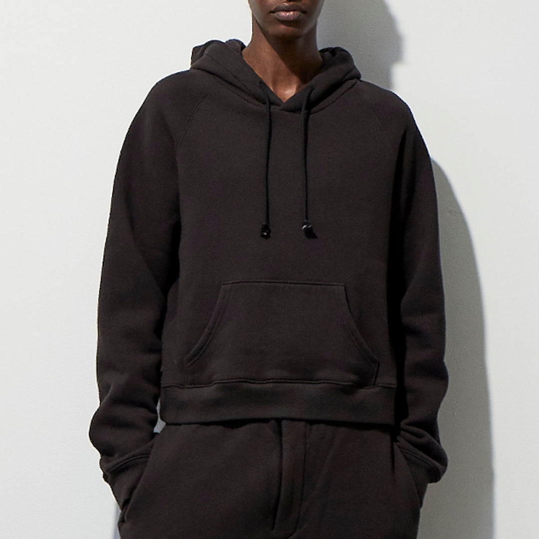 VUJADE - 【WHY限定】Raz Cropped Hoodie in Cotton/Yak