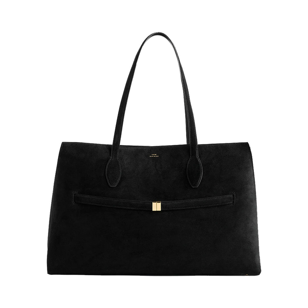 TOTEME - Suede lounge tote black