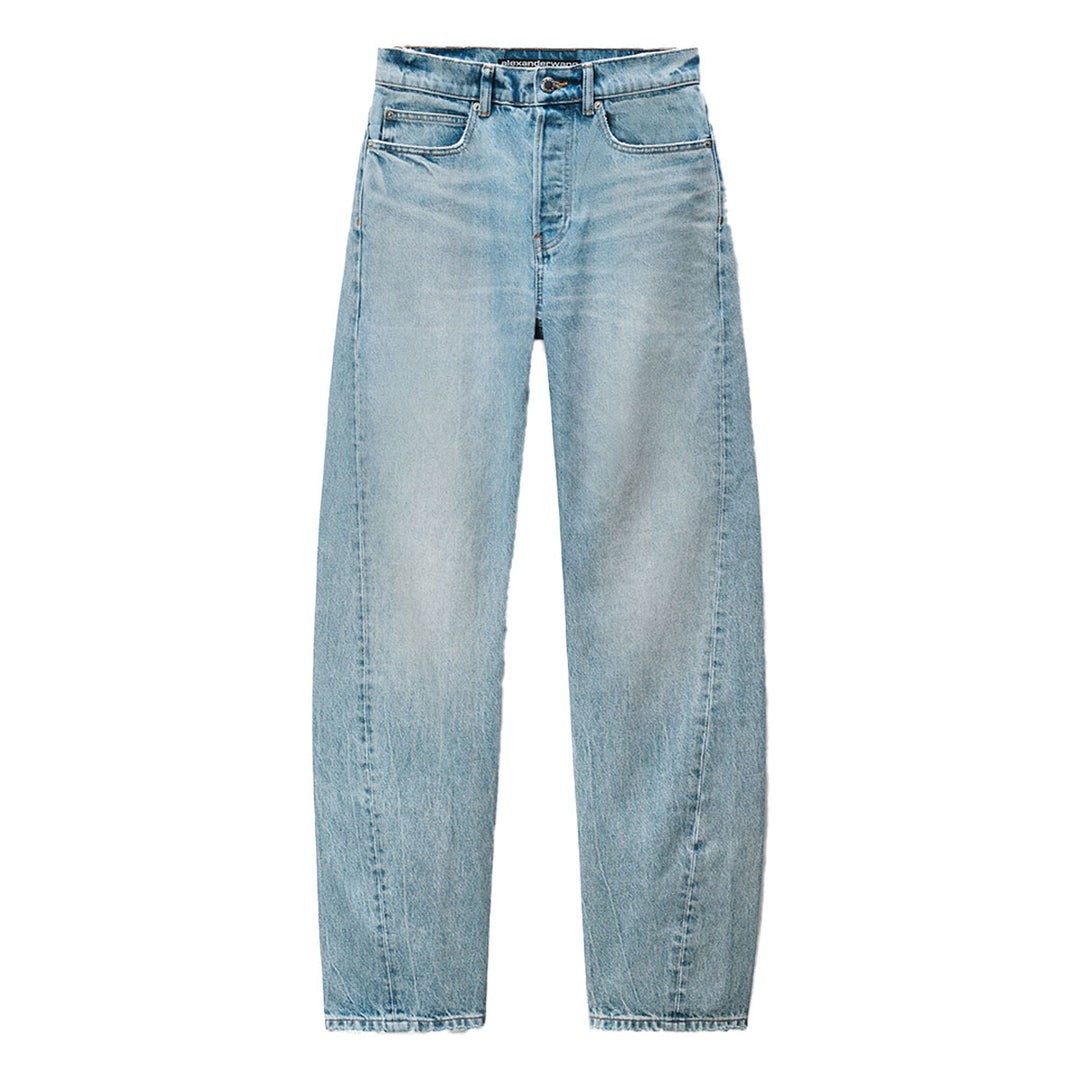 Alexander Wang - フロート ブリーチブルー ミッドライズジーンズ