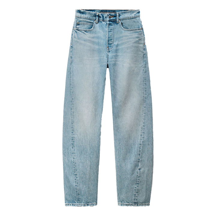 Alexander Wang - フロート ブリーチブルー ミッドライズジーンズ