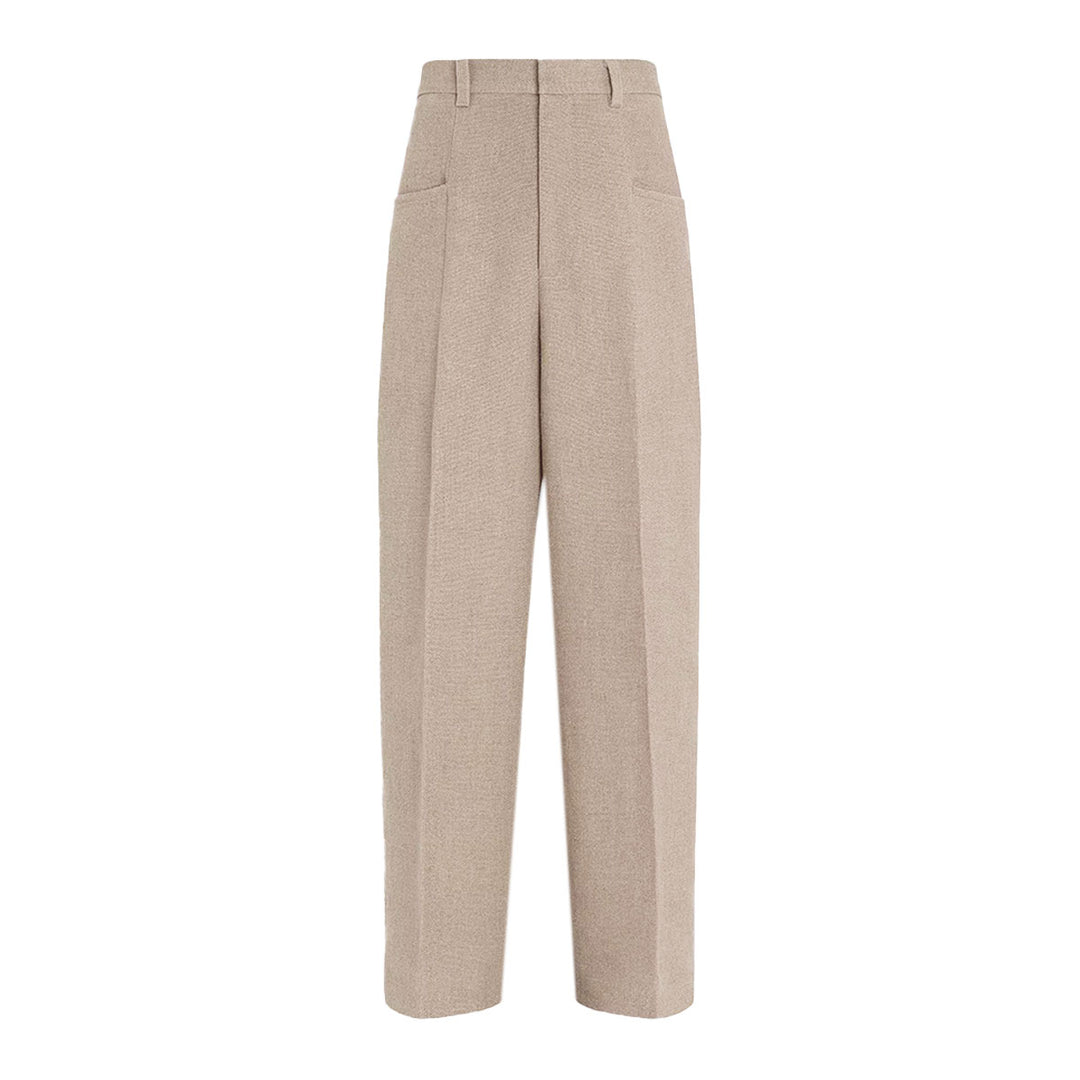 ZEGNA - PURE LINEN BASKETWEAVE PANTS