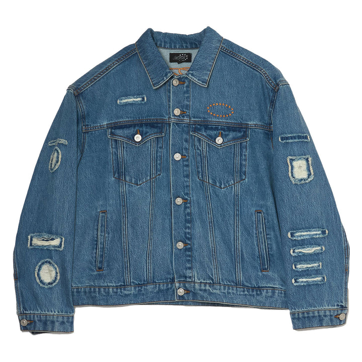 AFB - OVERSIZED PATCHED DENIM JACKET