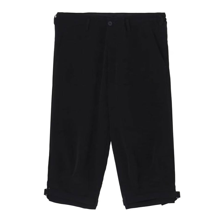 Yohji Yamamoto - TA TUXEDO BELTED HEM CUFFS PANTS