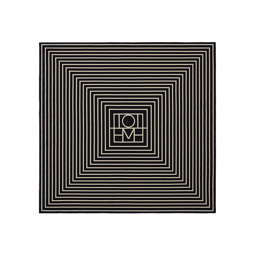 TOTEME - Signature monogram silk scarf