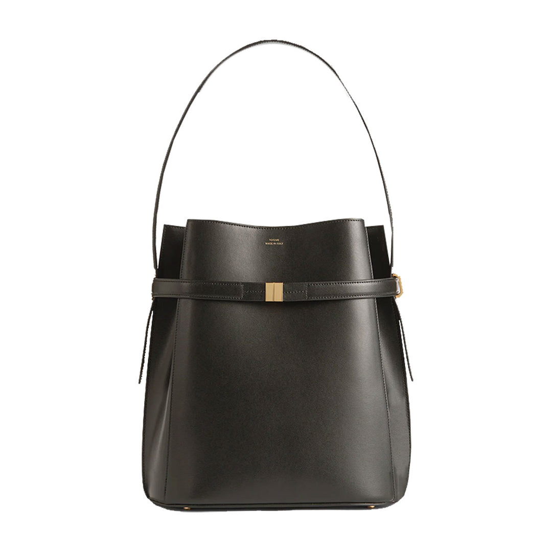 TOTEME - Belted leather bucket bag