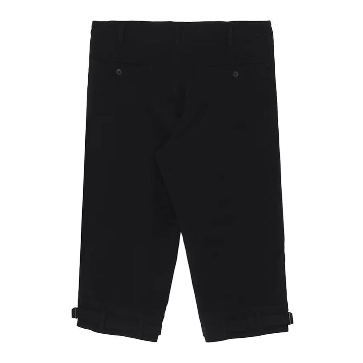 Yohji Yamamoto - TA TUXEDO BELTED HEM CUFFS PANTS