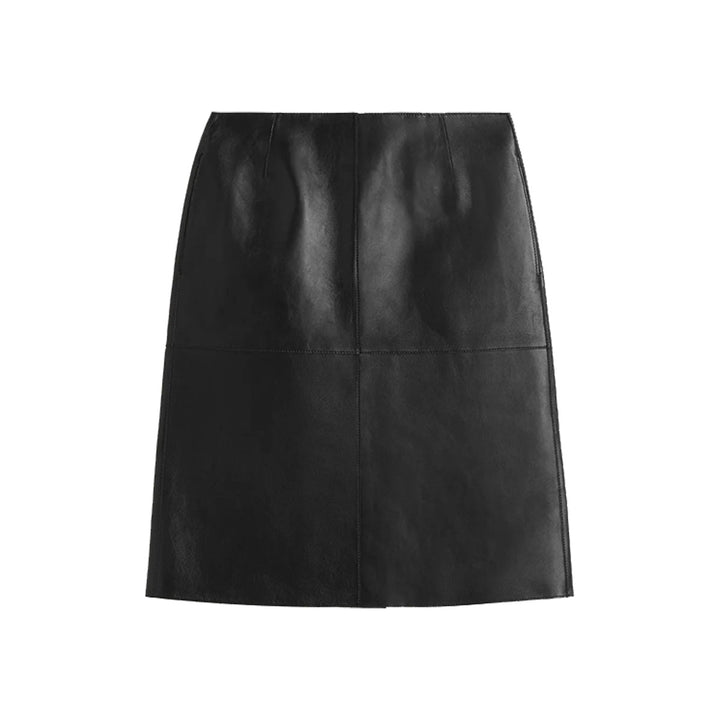 TOTEME - Paneled leather skirt