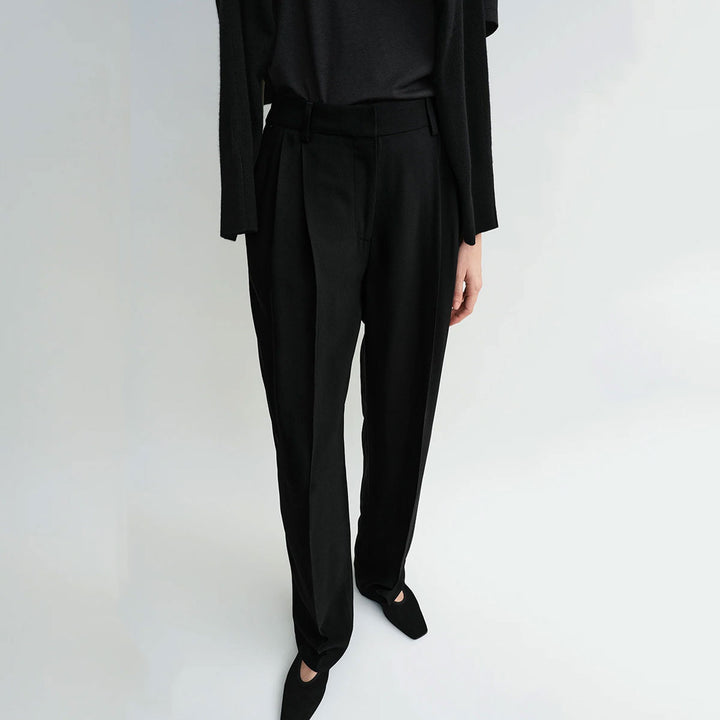 TOTEME - Double-pleat fluid trousers