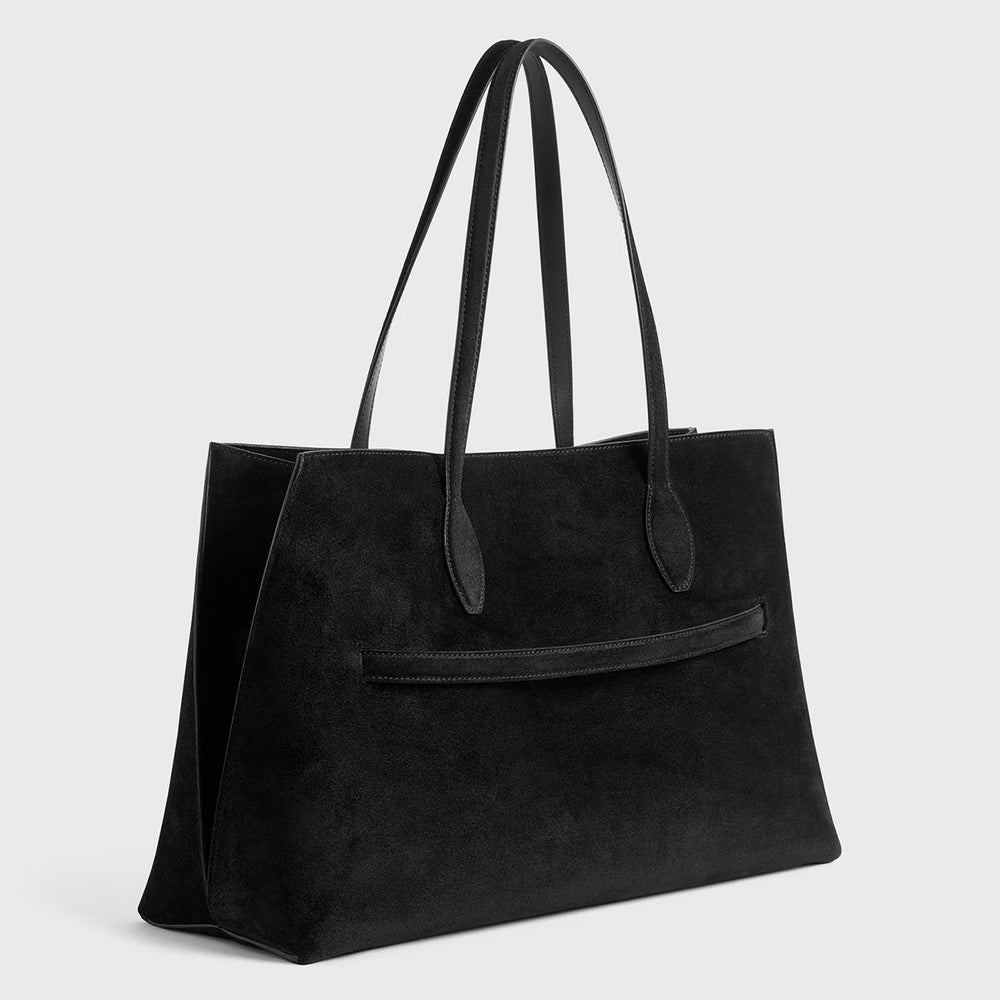 TOTEME - Suede lounge tote black