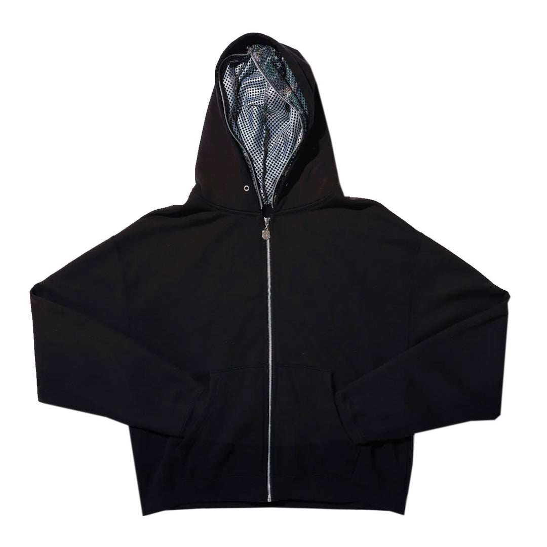 CHITO - CAMO NO-FACE FULL ZIP HOODIE