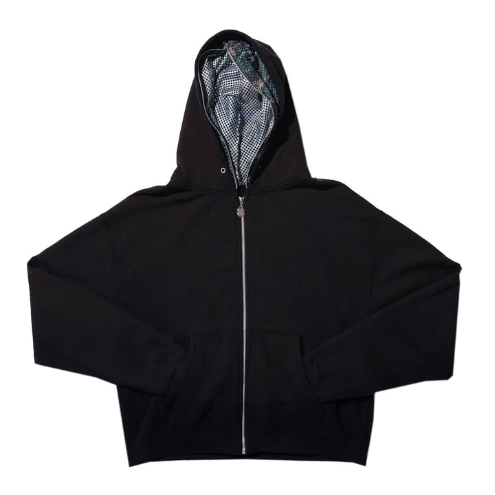 CHITO - CAMO NO-FACE FULL ZIP HOODIE