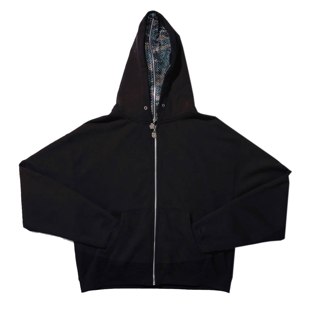 CHITO - CAMO NO-FACE FULL ZIP HOODIE