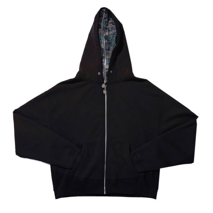 CHITO - CAMO NO-FACE FULL ZIP HOODIE