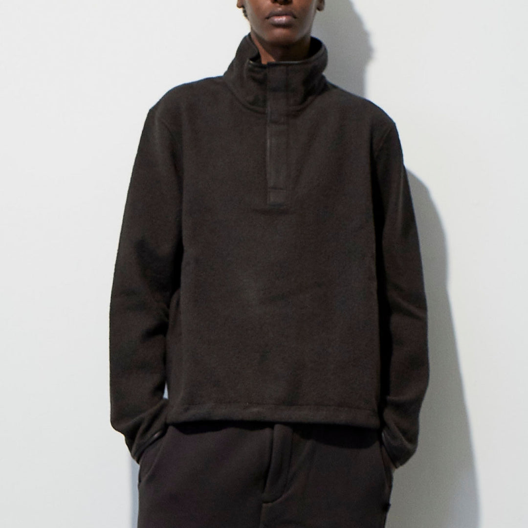 VUJADE - 【WHY限定】Scott Affix Fleece Sweater in Angora Wool