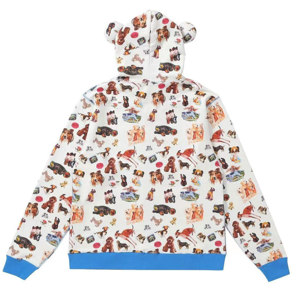 ABCD by Josewong - ABCDog full zip hoodie