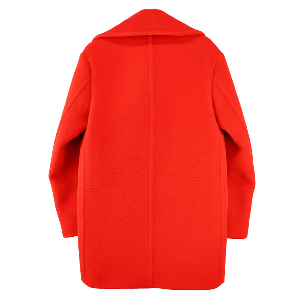 Jil Sander - ウールシェブロン コート