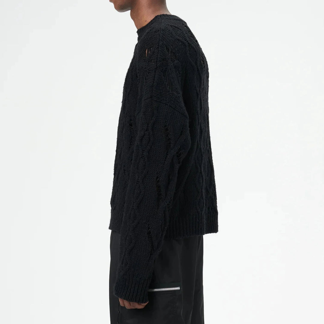 OUR LEGACY - CABLE SONAR ROUNDNECK