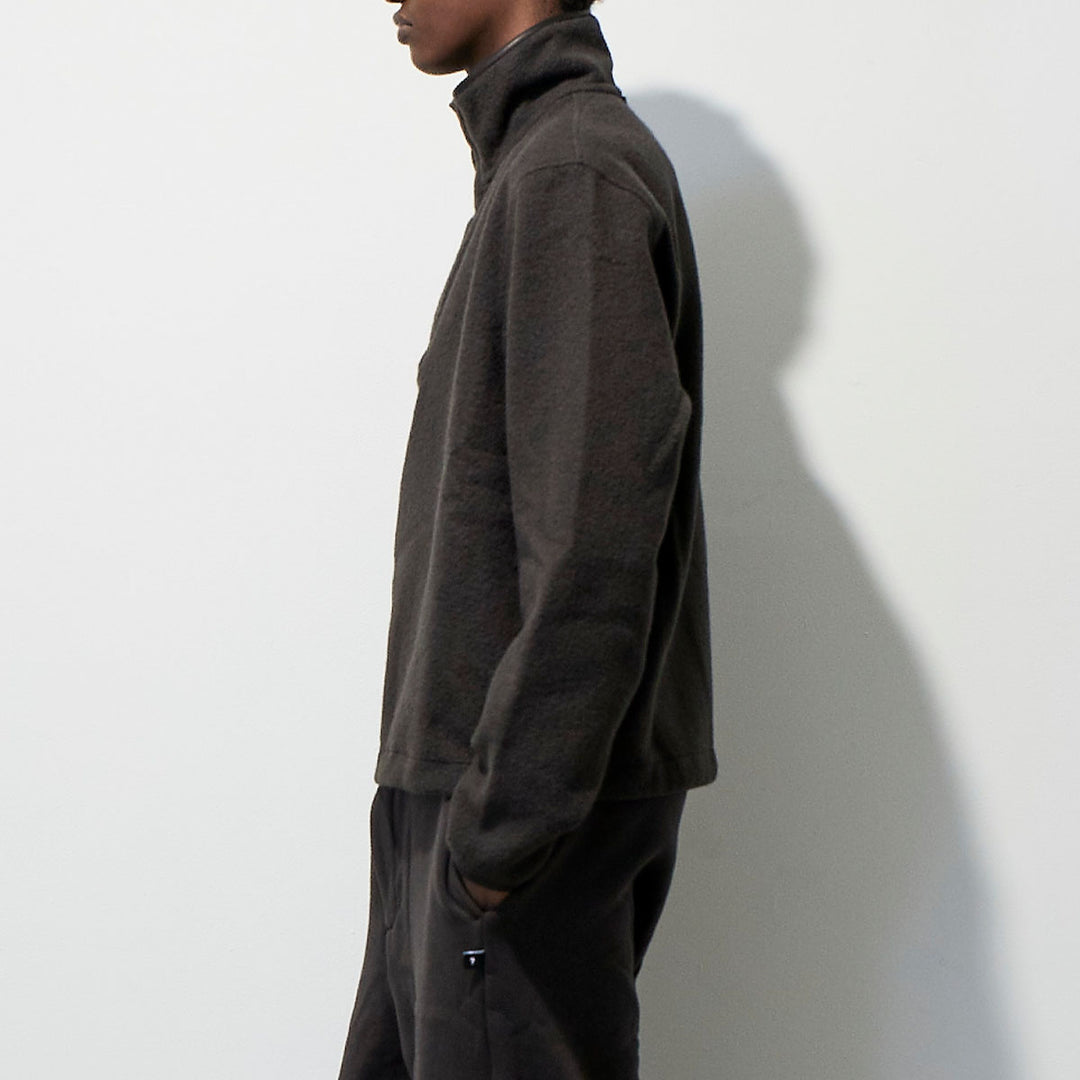 VUJADE - 【WHY限定】Scott Affix Fleece Sweater in Angora Wool