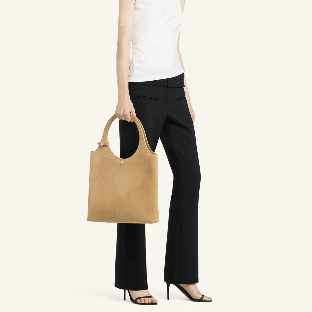 COURREGES - HOLY DAY SUEDE TOTE BAG