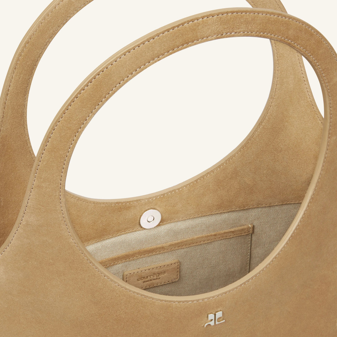 COURREGES - HOLY DAY SUEDE TOTE BAG