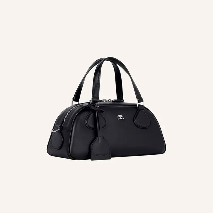COURREGES - FRIDAY BOWLING LEATHER BAG