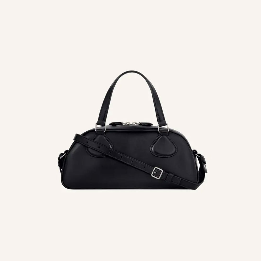 COURREGES - FRIDAY BOWLING LEATHER BAG