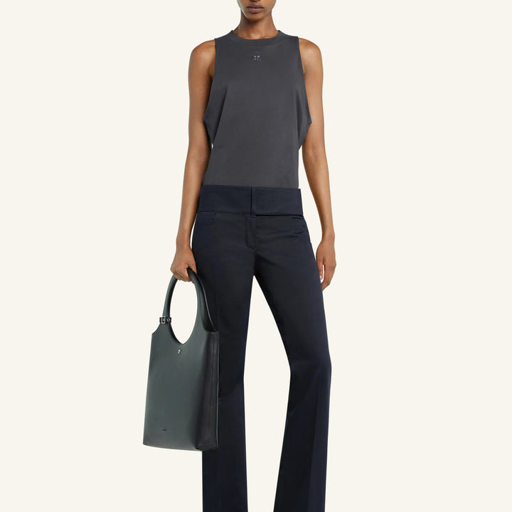 COURREGES - FITTED STONEWASHED TANK TOP