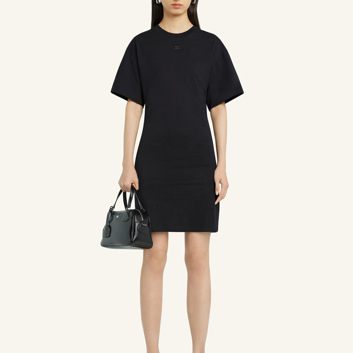 COURREGES - COTTON MINI DRESS