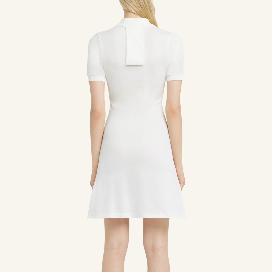 COURREGES - MINI PIQUÉ POLO DRESS
