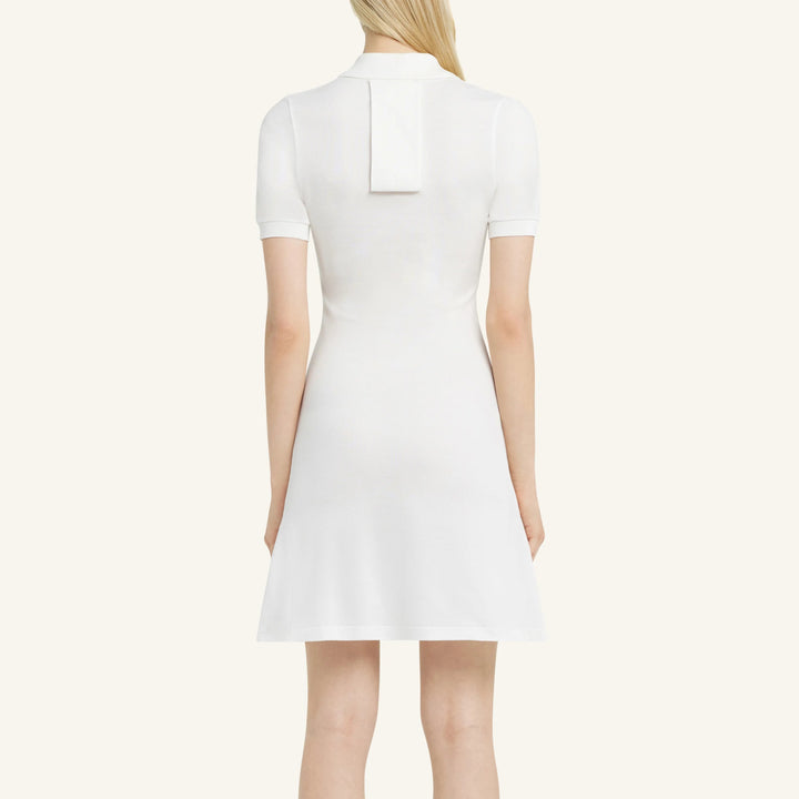 COURREGES - MINI PIQUÉ POLO DRESS