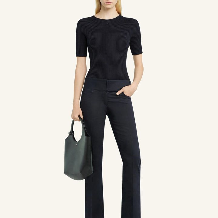 COURREGES - SOLAR LIGHT RIB SWEATER