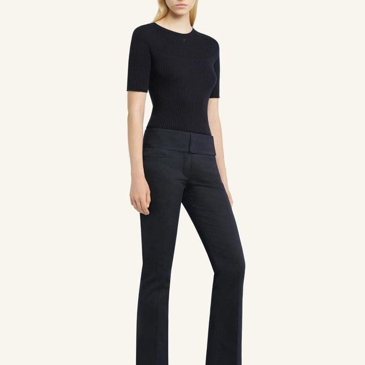 COURREGES - SOLAR LIGHT RIB SWEATER