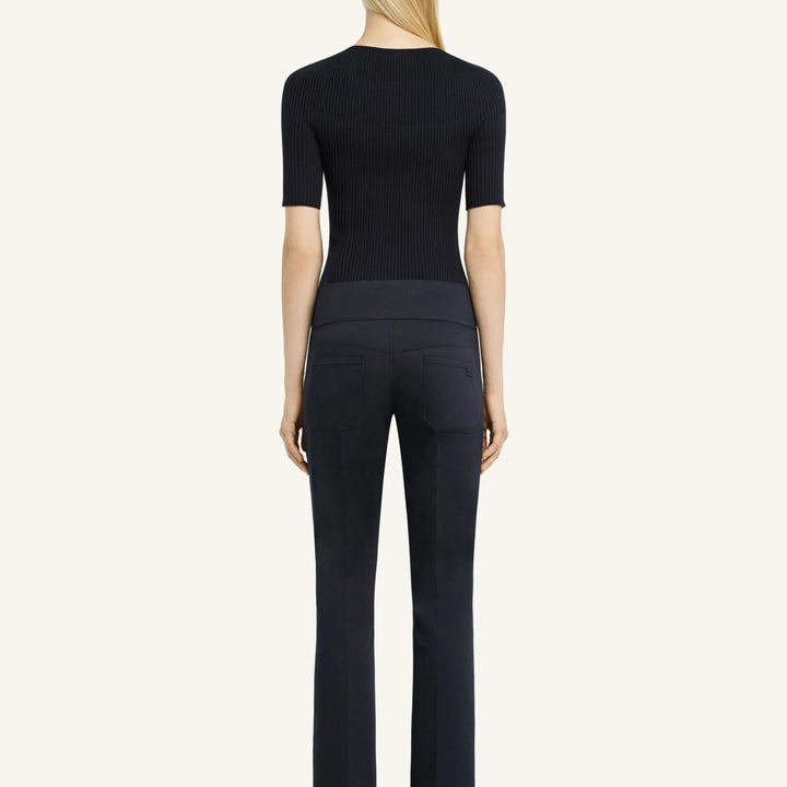 COURREGES - SOLAR LIGHT RIB SWEATER