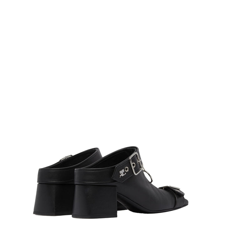 courrèges - GOGO LEATHER MULES