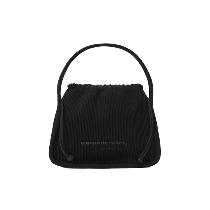 alexander wang ryan メタリック リブニット スモールバッグ