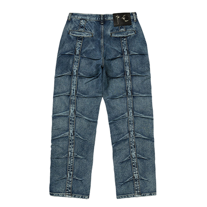 THUG CLUB - Line GOB Denim Pants