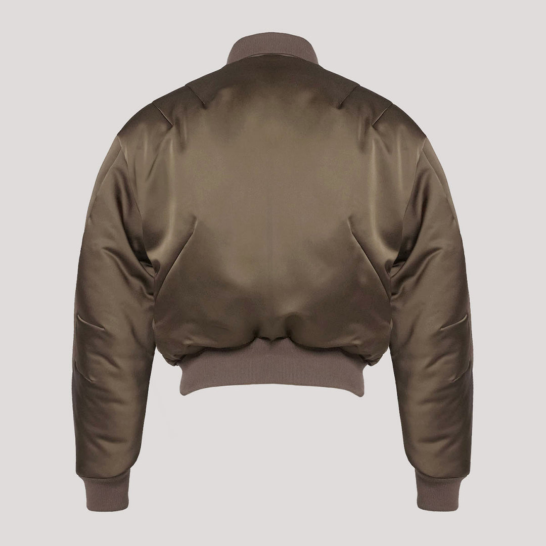 VUJADE - MAX SATIN PILLOW BOMBER JACKET