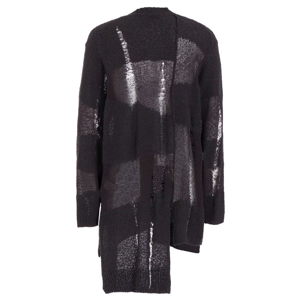 Yohji Yamamoto - 5G RANDOME DAMAGE PROCESSED CARDIGAN