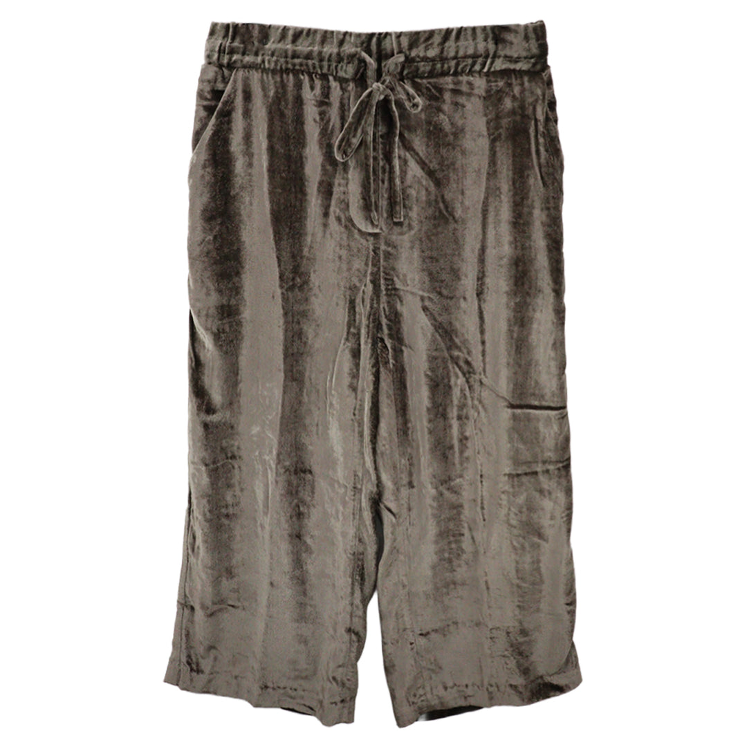 Velvet Drawstring Pants