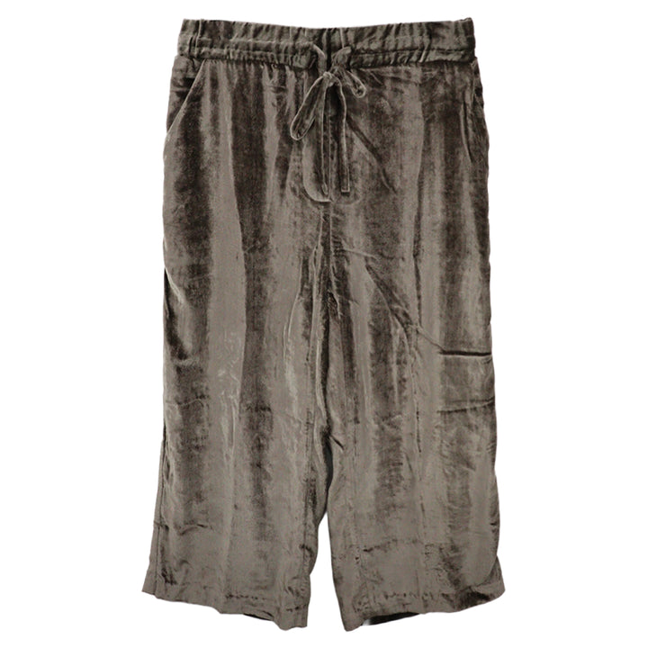Velvet Drawstring Pants