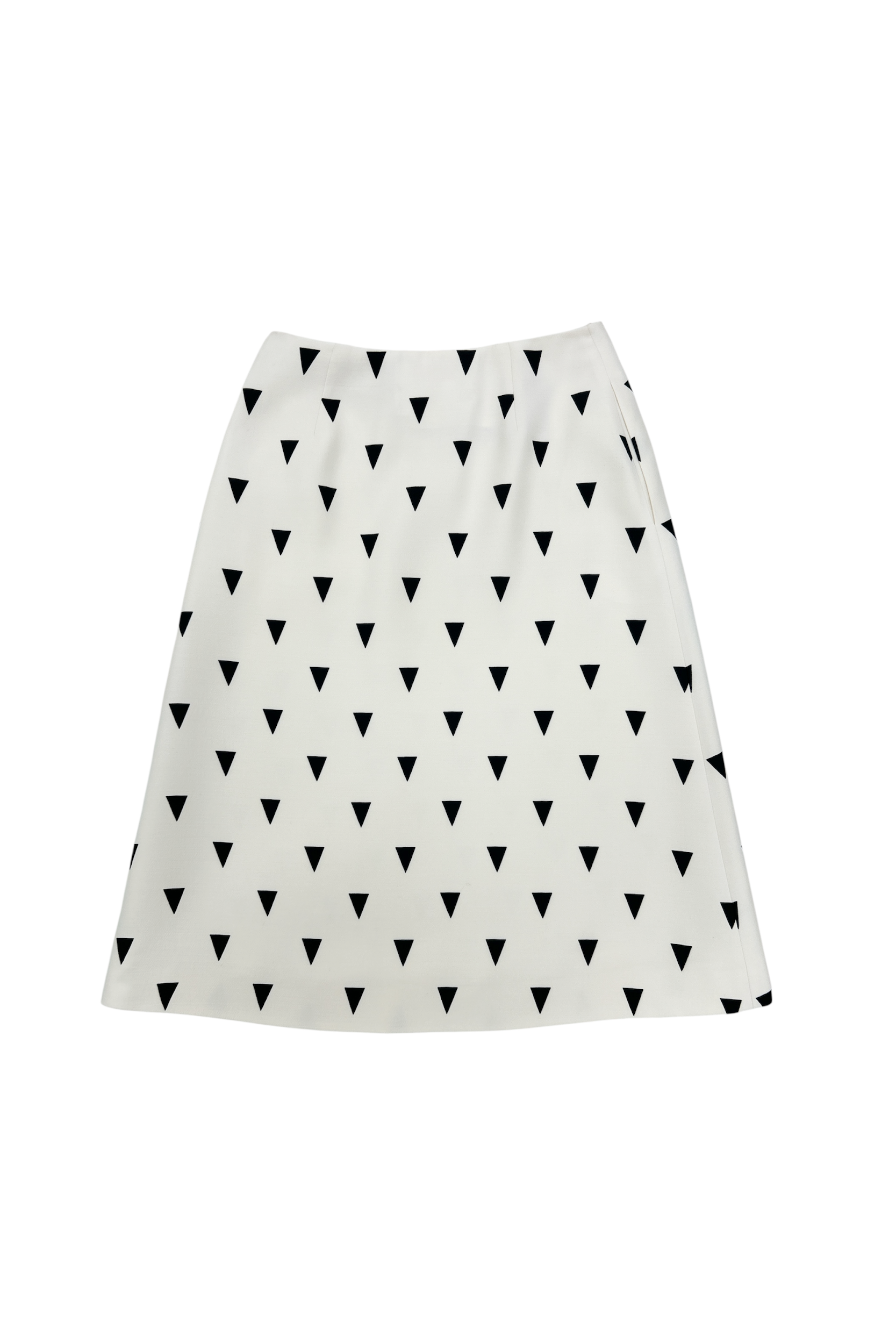 VALENTINO◆スカート　rio リオデセント RIO DE CENT 膝丈 スカート 台形 ウール 毛 無地