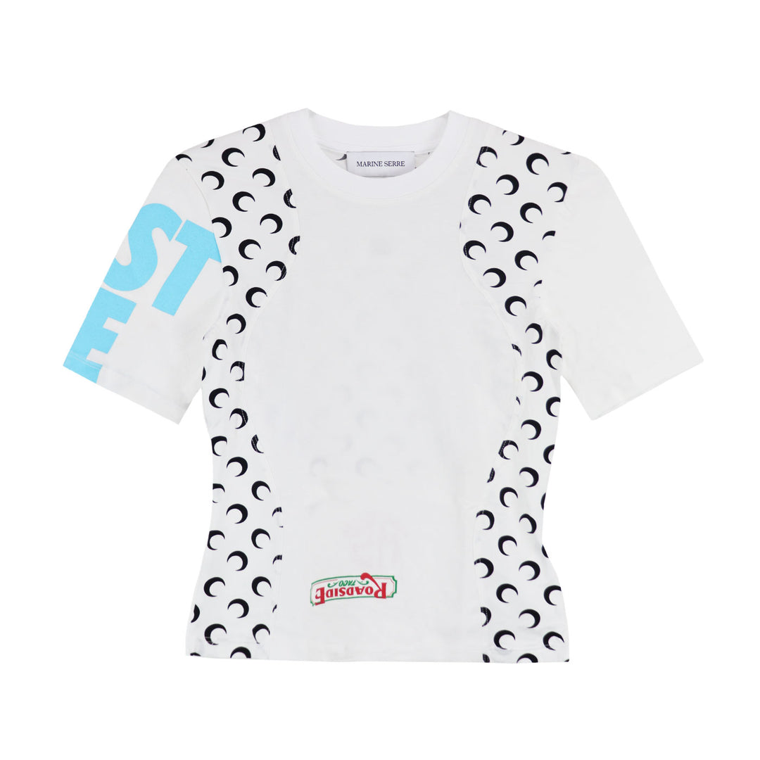 Marine Serre - Regenerated Graphic Jersey Baby Fit T-Shirt【S size】