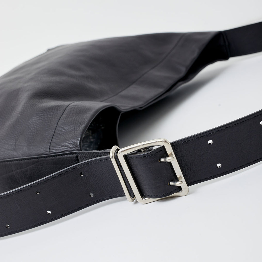 VUJADE - 【WHY限定】THEO LEATHER AFFIX BAG IN WAXED BABY CALF