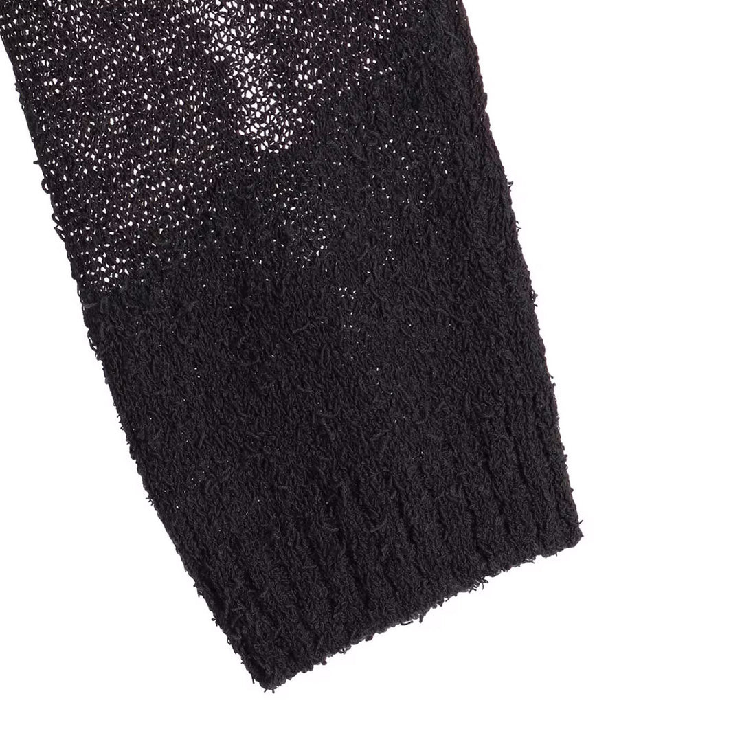 Yohji Yamamoto - 5G RANDOME DAMAGE PROCESSED CARDIGAN