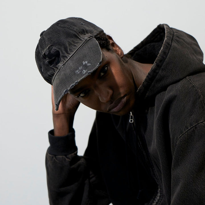 VUJADE - 【WHY限定】Kai Distressed PL Hat